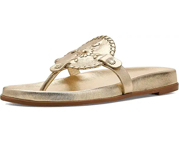 supply lab Jack Rogers Collins Casual Sandal Women's Platinum