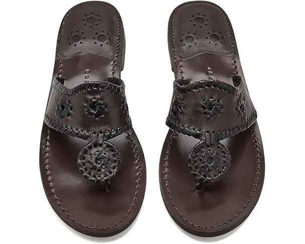 Supply Lab Jack Rogers Jacks Flat Sandal Women's Hot Fudge Multi