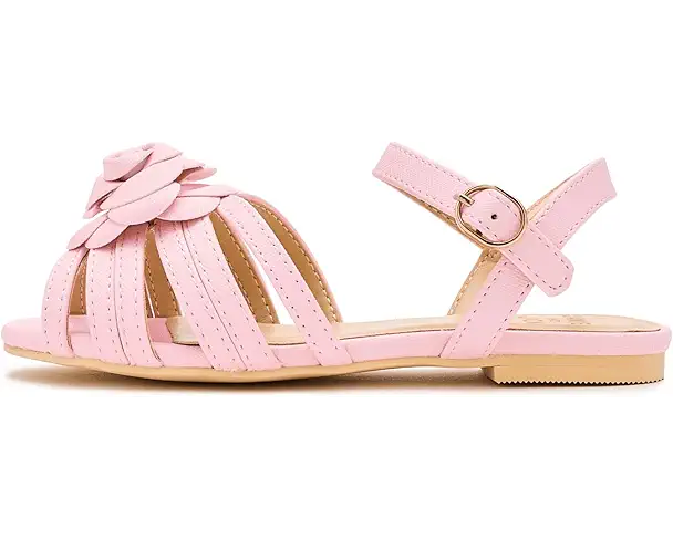 Supply Lab Janie And Jack Rose Sandals (Toddler/Little Kid/Big Kid) Pink