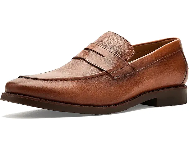 supply lab johnnie-O J-Flex Penny Leather Men's Whiskey