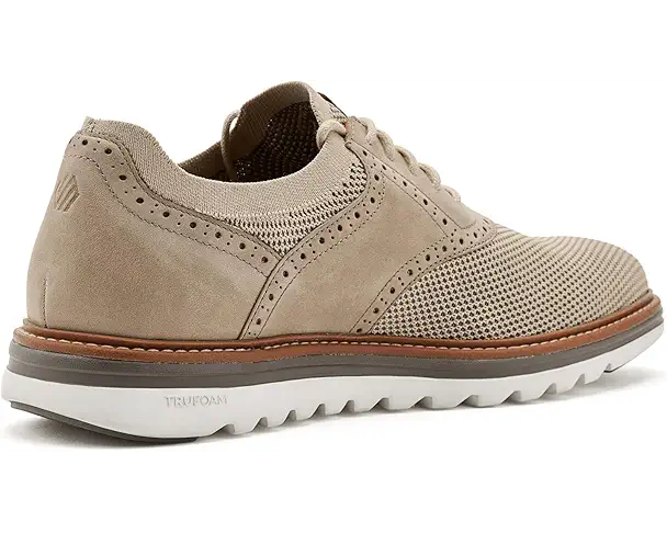 Supply Lab Johnston & Murphy Braxton Knit Saddle Men's Beige Knit/Nubuck
