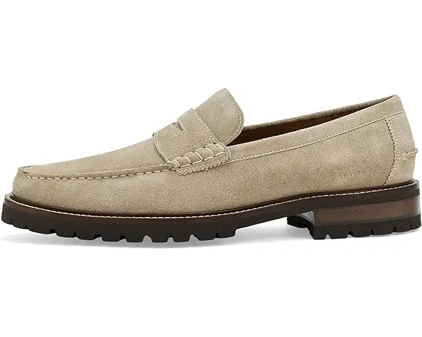 Supply Lab Johnston & Murphy Collier Penny Loafers Men's Beige Suede