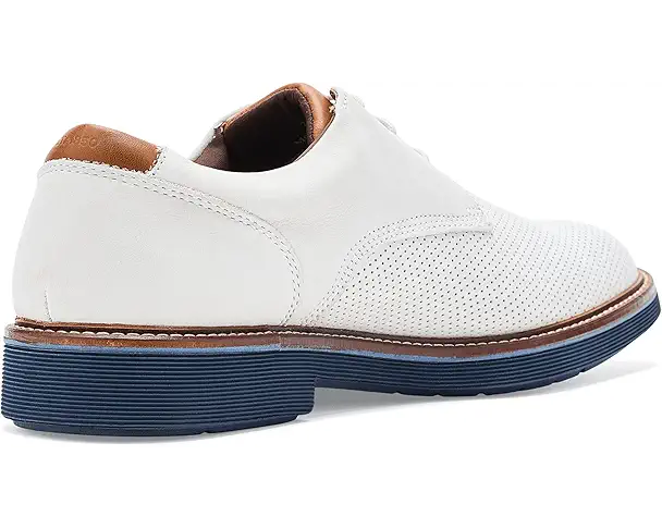 Supply Lab Johnston & Murphy Tyson Perfed Plain Toe Men's Ivory Nubuck