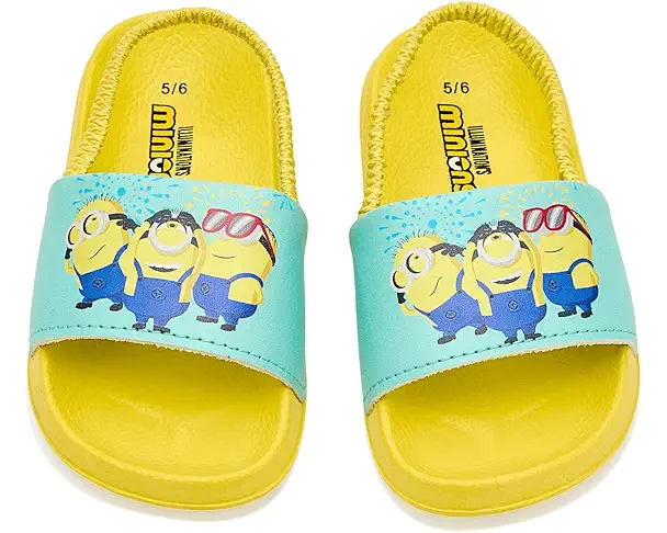 Supply Lab Josmo Minions Slide Sandal (Toddler/Little Kid) Yellow