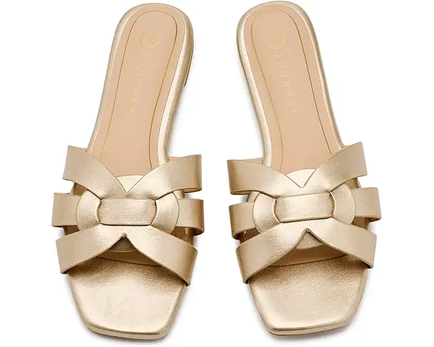 Supply Lab Journee Collection Arrina Women's Champagne