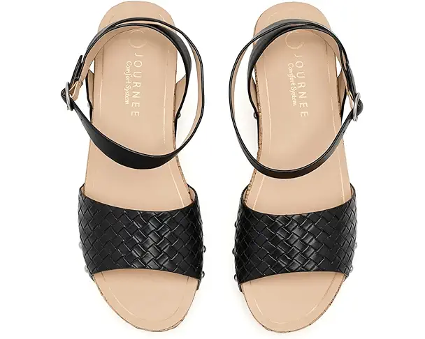 Supply Lab Journee Collection Vanessa Women's Black Woven