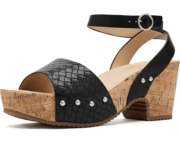 supply lab Journee Collection Vanessa Women's Black Woven