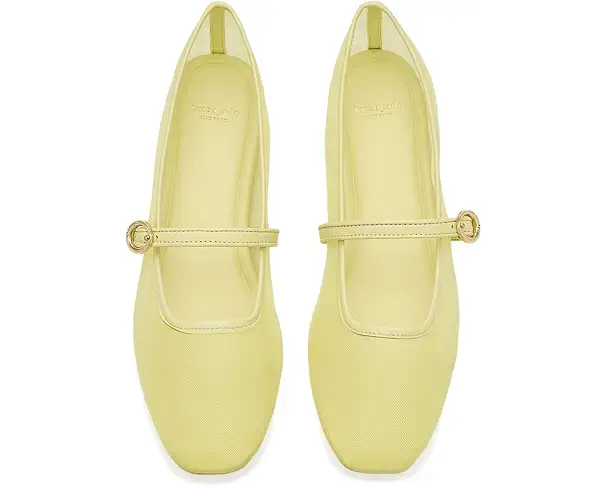 Supply Lab Kate Spade New York Halo Mary Jane Flats Women's Pale Citron
