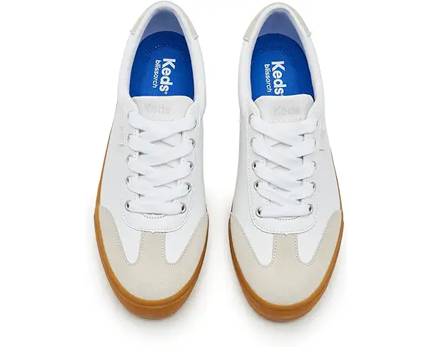 Supply Lab Keds Jump Kick T-Toe Women's White/Light Grey Leather/Suede