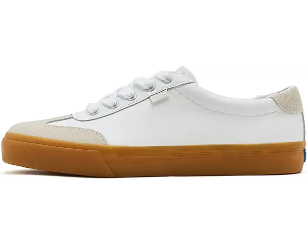 Supply Lab Keds Jump Kick T-Toe Women's White/Light Grey Leather/Suede