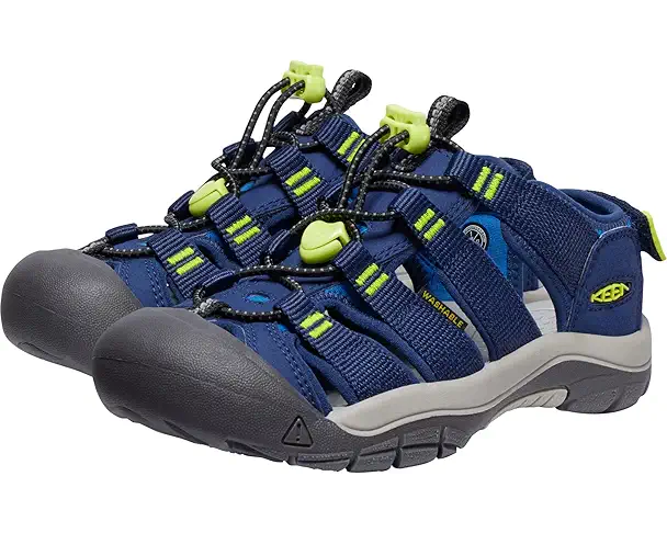 supply lab KEEN Kids Newport Boundless Sandal (Toddler/Little Kid/Big Kid) Naval Academy/Evening Primrose