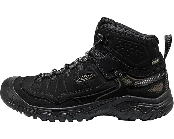 Supply Lab KEEN Targhee IV Wide Waterproof Hiking Boot Men's Triple Black