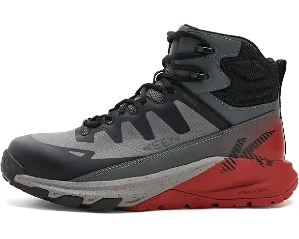 Supply Lab KEEN Utility Targhee Blur Waterproof Work Boots (Carbon Toe) Men's Steel Grey/Black