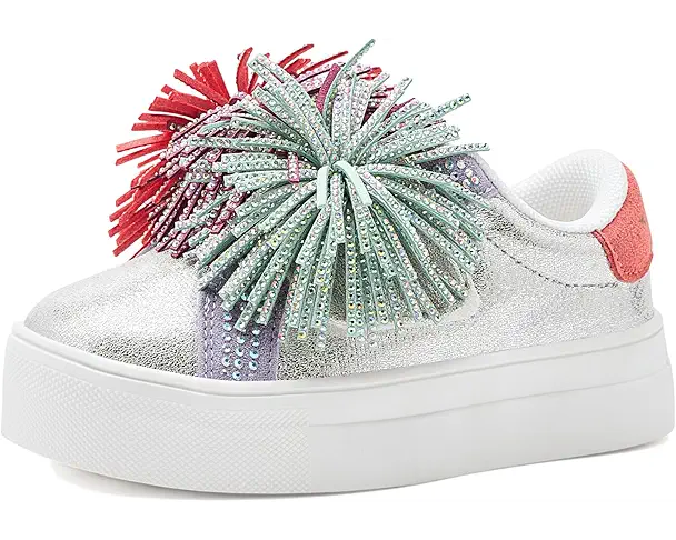 supply lab Kurt Geiger London Kids Laney Fringe (Toddler) Multi