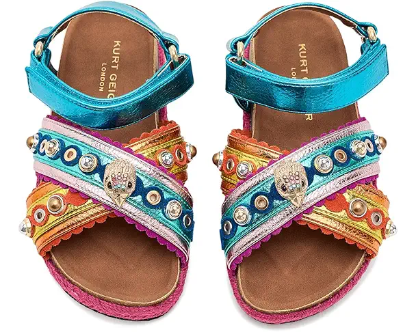 Supply Lab Kurt Geiger London Kids Mini Kensington Espadrille (Little Kids/Big Kids) Multi