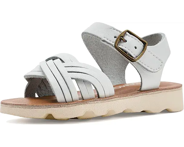 supply lab L'Amour Shoes Kids Athena (Toddler/Little Kid) Neutral White