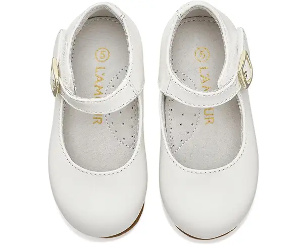 Supply Lab L'Amour Shoes Kids Rebecca (Toddler/Little Kid) Neutral White