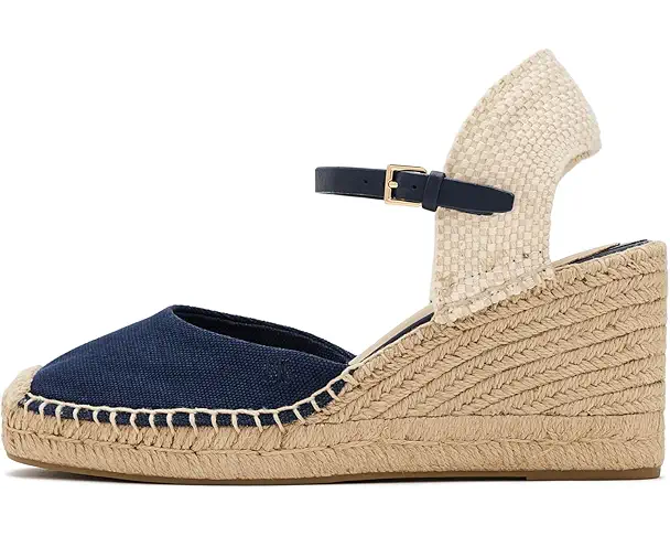 Supply Lab Lauren Ralph Lauren Robby Canvas & Jute Espadrille Women's Refined Navy/Refined Navy/Natural