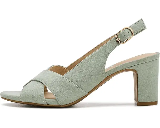 Supply Lab LifeStride Freesia Slingback Sandals Women's Green