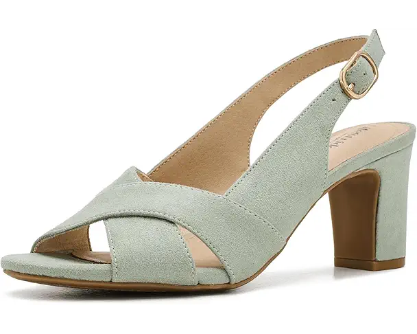 supply lab LifeStride Freesia Slingback Sandals Women's Green