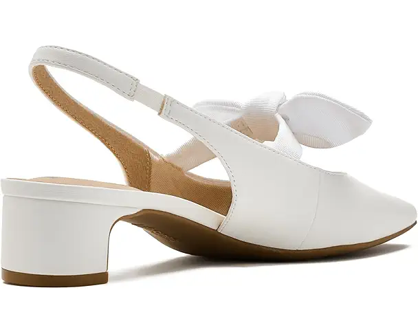 Supply Lab LifeStride Lucia Slingback Shoes Women's Bright White