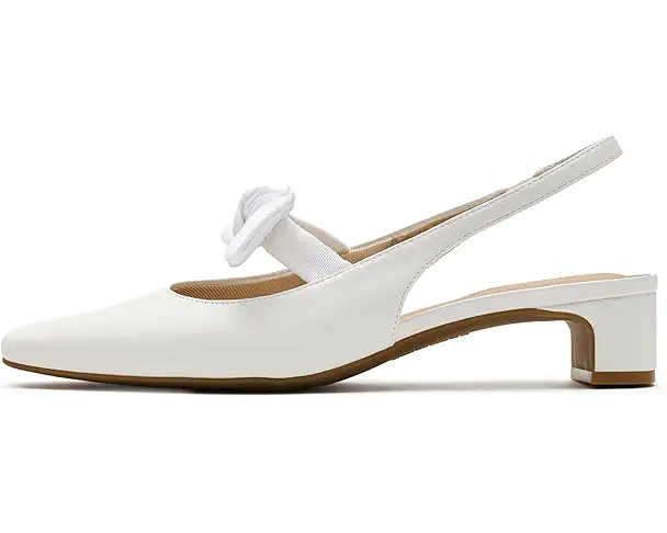 Supply Lab LifeStride Lucia Slingback Shoes Women's Bright White