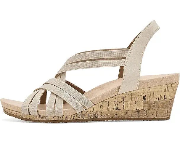 Supply Lab LifeStride Mallory Strappy Sandals Women's Almond Milk