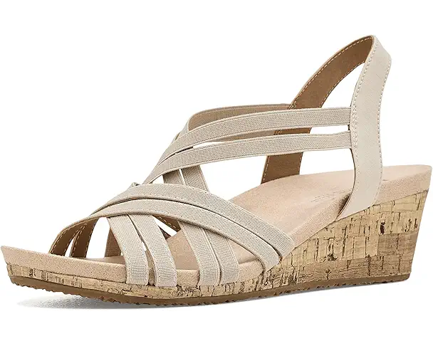 supply lab LifeStride Mallory Strappy Sandals Women's Almond Milk