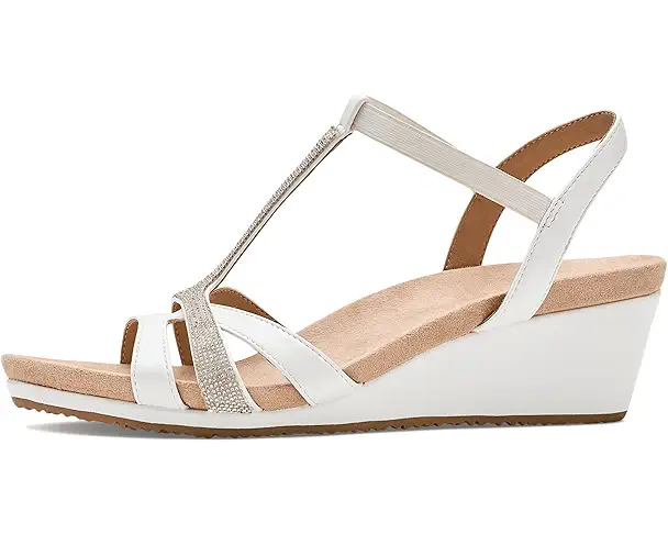 Supply Lab LifeStride Mimosa Strappy Sandals Women's White