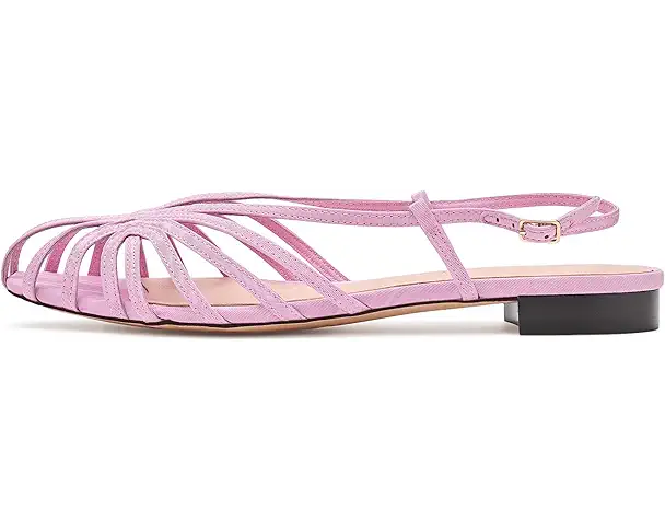 Supply Lab Loeffler Randall Devon Lattice Slingback Sandals Women's Powder Pink