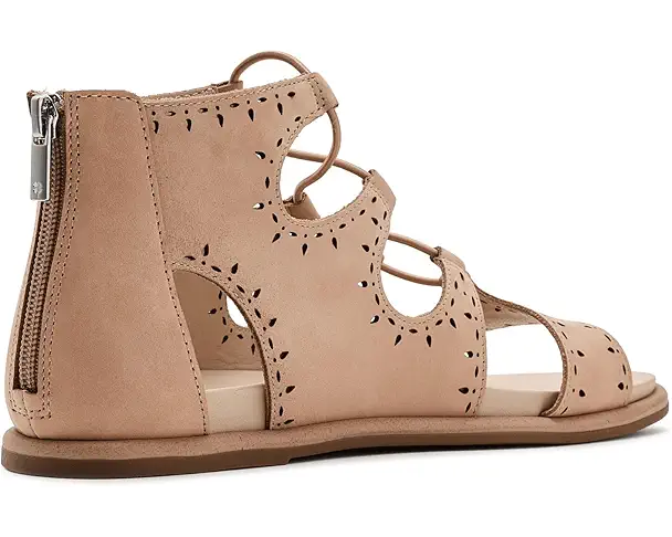 Supply Lab Lucky Brand Sartea Perforated Gladiator Sandals Women's Dusty Sand