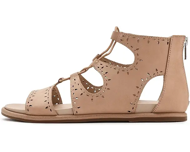 Supply Lab Lucky Brand Sartea Perforated Gladiator Sandals Women's Dusty Sand
