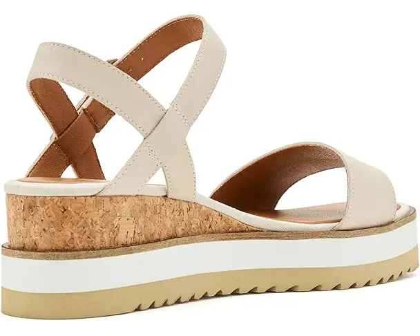 Supply Lab Lucky Brand Temay Platform Wedge Sandals Women's Tusk