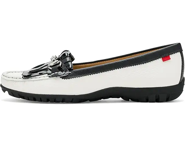 Supply Lab Marc Joseph New York Lexington Golf Women's White Grainy/Black Patent