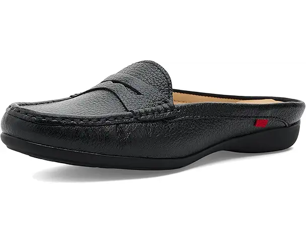 supply lab Marc Joseph New York Union Mule Women's Black Tumbled Leather