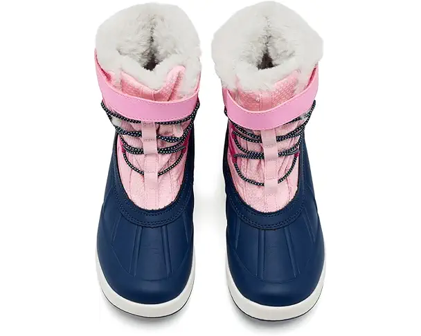 Supply Lab Merrell Kids Snow Bank 5.0 Waterproof (Little Kid/Big Kid) Navy/Pink