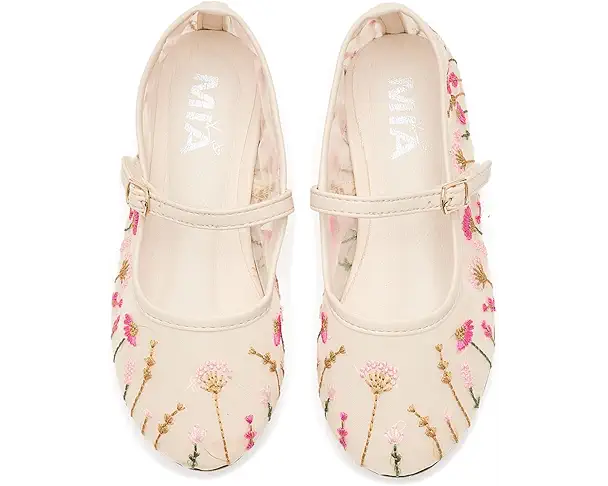 Supply Lab Mia Kids Kescia (little Kid/Big Kid) Bone Floral