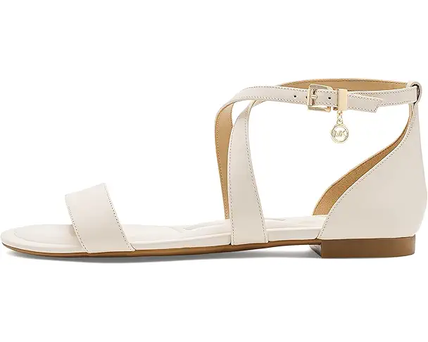 Supply Lab MICHAEL Michael Kors Alexa Flex Flat Sandals Women's Light Cream