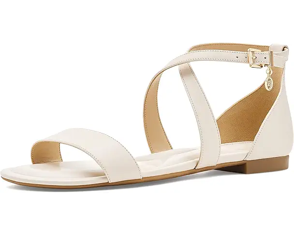 supply lab MICHAEL Michael Kors Alexa Flex Flat Sandals Women's Light Cream