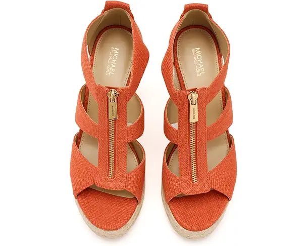 Supply Lab MICHAEL Michael Kors Etta Wedge Women's Mimosa