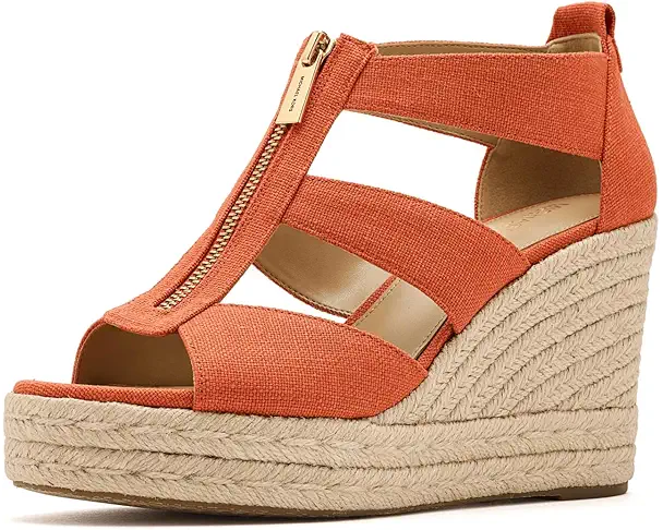 supply lab MICHAEL Michael Kors Etta Wedge Women's Mimosa