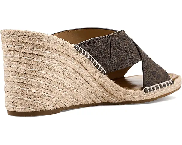 Supply Lab MICHAEL Michael Kors Kenzie Wedge Sandals Women's Brown 1