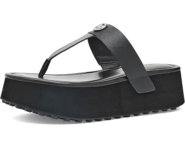 supply lab MICHAEL Michael Kors Koya Flip-Flops Women's Black