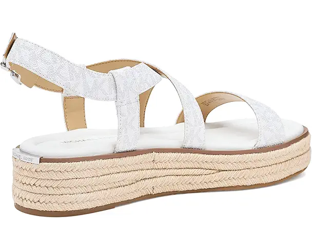 Supply Lab MICHAEL Michael Kors Lynn Espadrille Sandal Women's Optic White 1