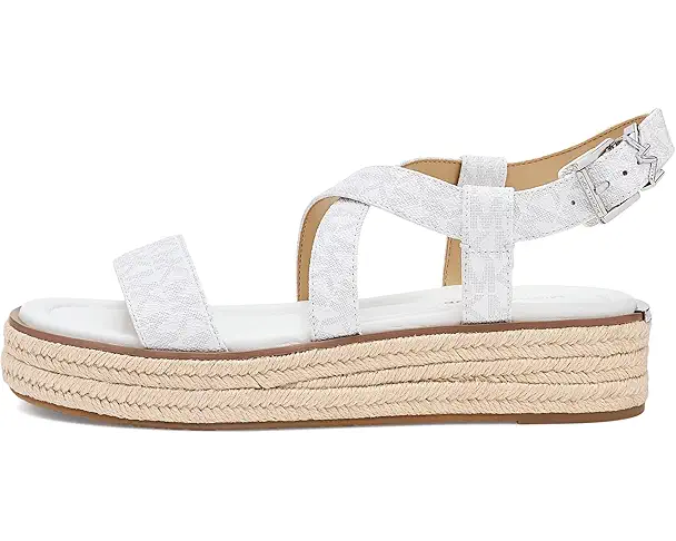 Supply Lab MICHAEL Michael Kors Lynn Espadrille Sandal Women's Optic White 1