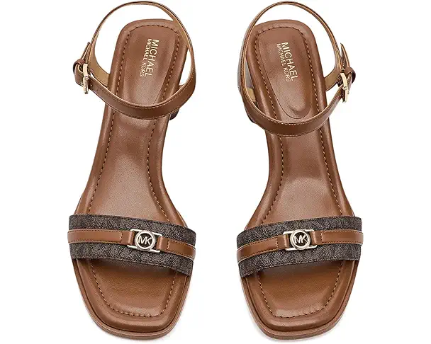 Supply Lab MICHAEL Michael Kors Mandy Mid Sandal Women's Brown