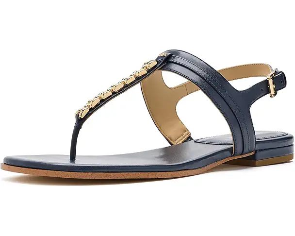 supply lab MICHAEL Michael Kors Marcia Thong Sandals Women's Dress Blues