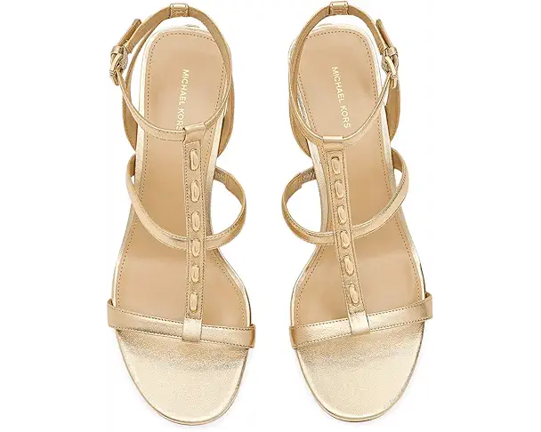 Supply Lab MICHAEL Michael Kors Nara Mid Sandals Women's Pale Gold