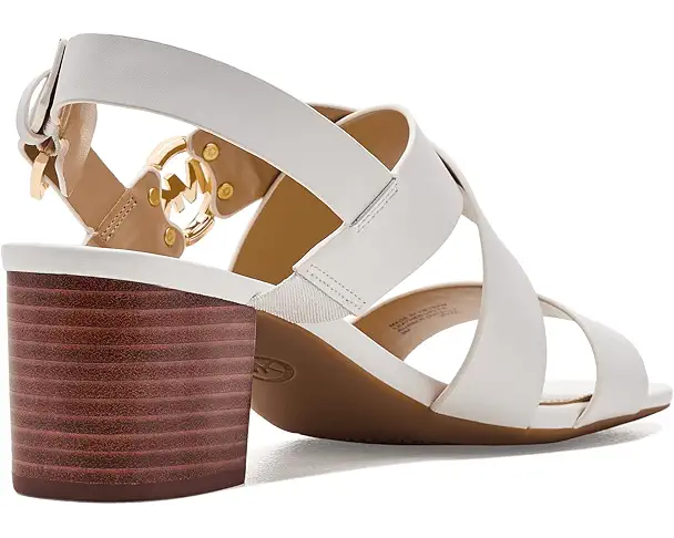 Supply Lab MICHAEL Michael Kors Vera Flex Mid Sandal Women's Optic White