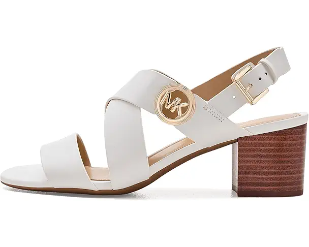 Supply Lab MICHAEL Michael Kors Vera Flex Mid Sandal Women's Optic White